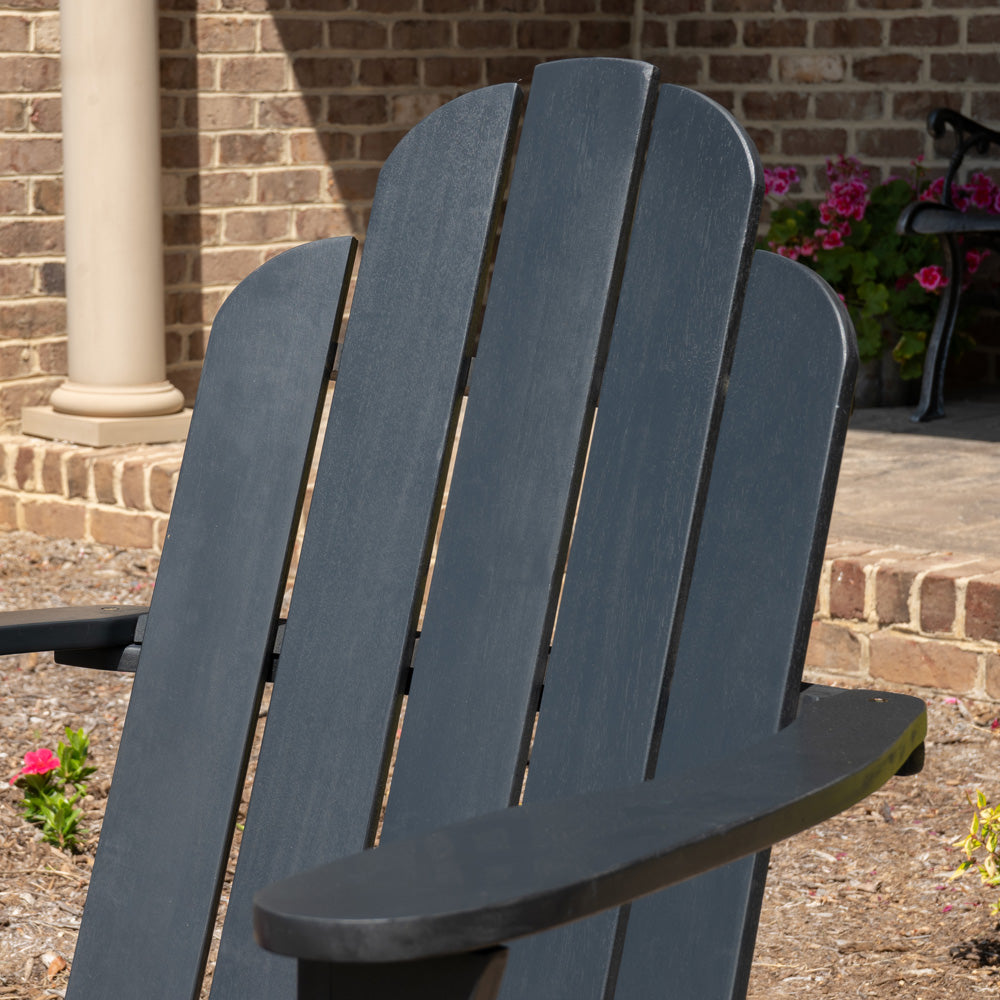 Linon Home Decor - Adirondack Black Chair Set of 2 - OD20BLK01KD2PK view 5