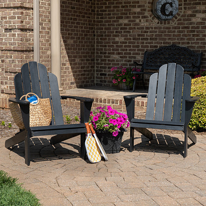 Linon Home Decor - Adirondack Black Chair Set of 2 - OD20BLK01KD2PK view 10