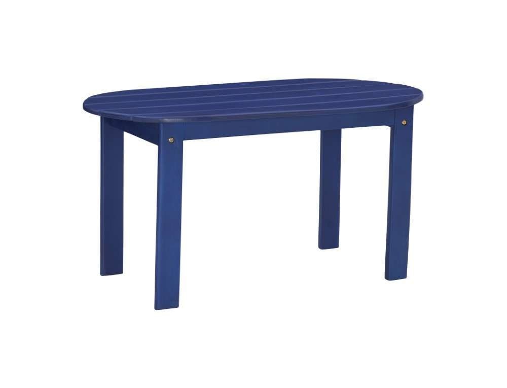 Linon Home Decor - Adirondack Coffee Table Blue - OD18BLU01 veiw 1