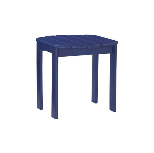 Linon Home Decor - Adirondack End Table Blue - OD19BLU01 veiw 1