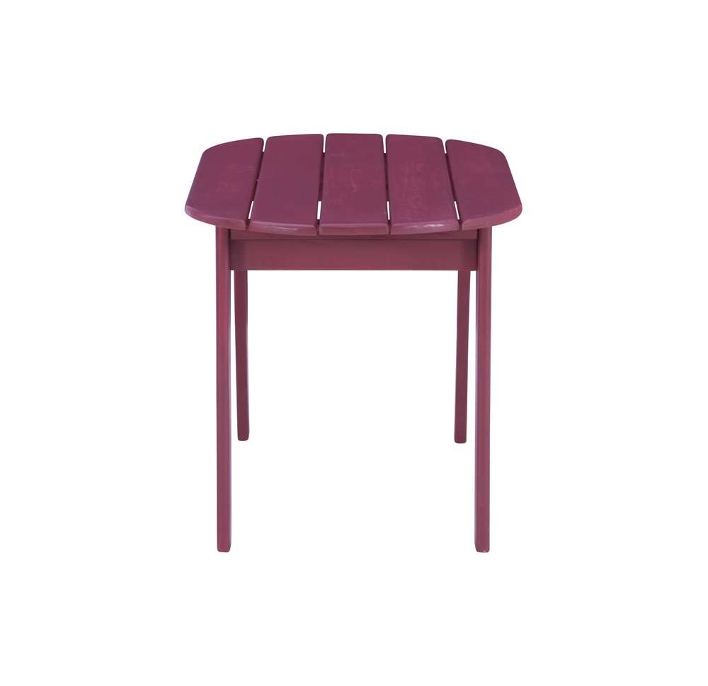Linon Home Decor - Adirondack Red Coffee Table - 20154RED-01-KD-U veiw 3