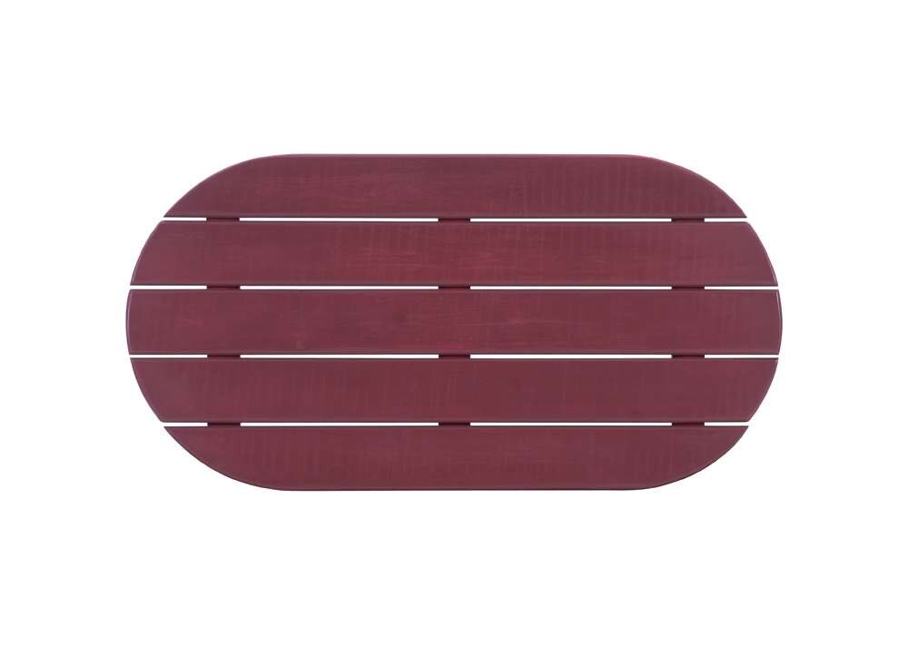 Linon Home Decor - Adirondack Red Coffee Table - 20154RED-01-KD-U veiw 4