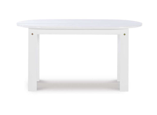 Linon Home Decor - Adirondack White Coffee Table - 20154WHT-01-KD-U veiw 2