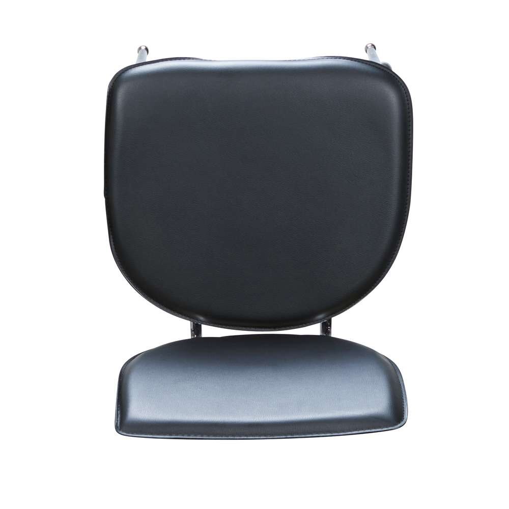 Linon Home Decor - Amice Metal Stacking Side Chair Black (Set of 2) - CH170BLK02 veiw 6