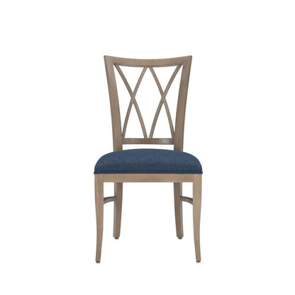 Linon Home Decor - Andes Chair Nat Blue (Set of 2) - CH284NATBLU02ASU veiw 2