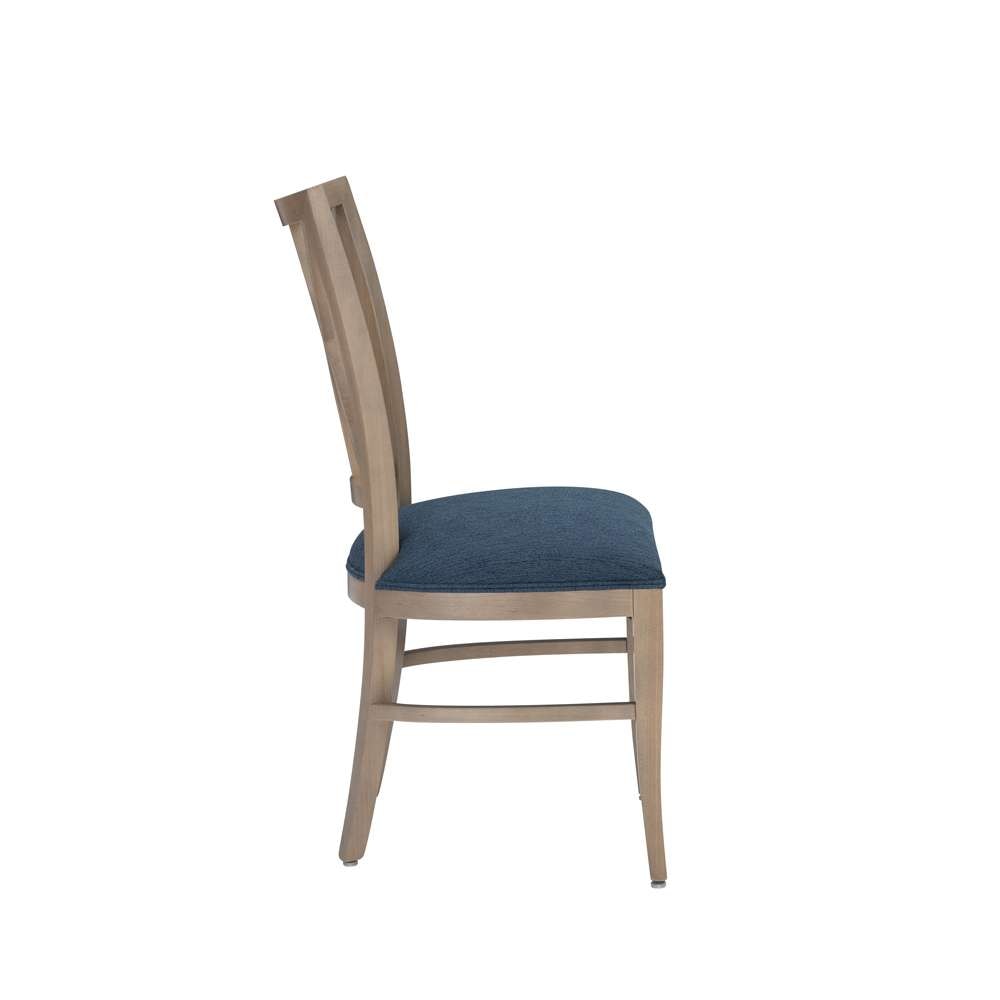 Linon Home Decor - Andes Chair Nat Blue (Set of 2) - CH284NATBLU02ASU veiw 3