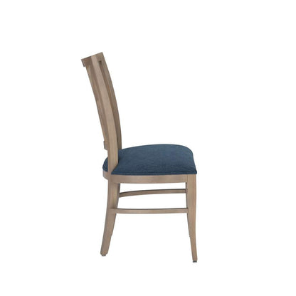 Linon Home Decor - Andes Chair Nat Blue (Set of 2) - CH284NATBLU02ASU veiw 3