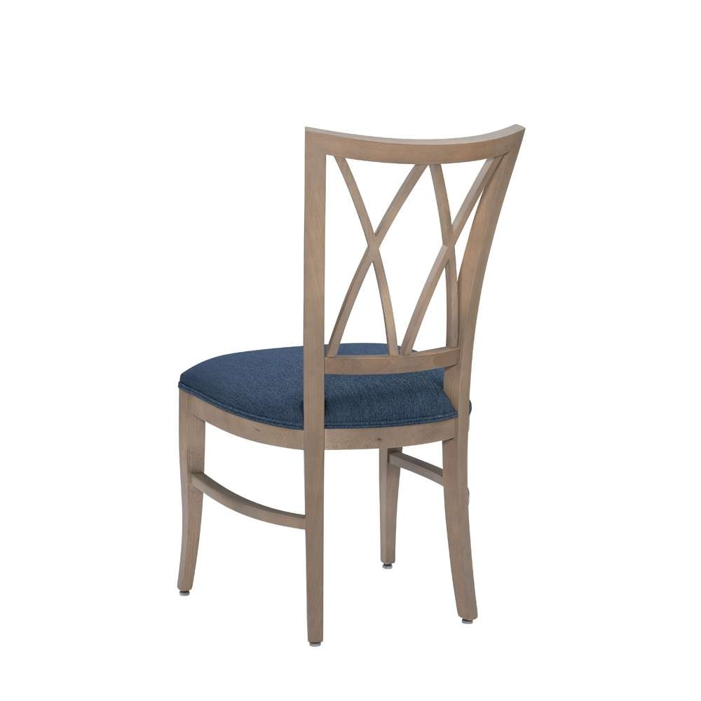 Linon Home Decor - Andes Chair Nat Blue (Set of 2) - CH284NATBLU02ASU veiw 4