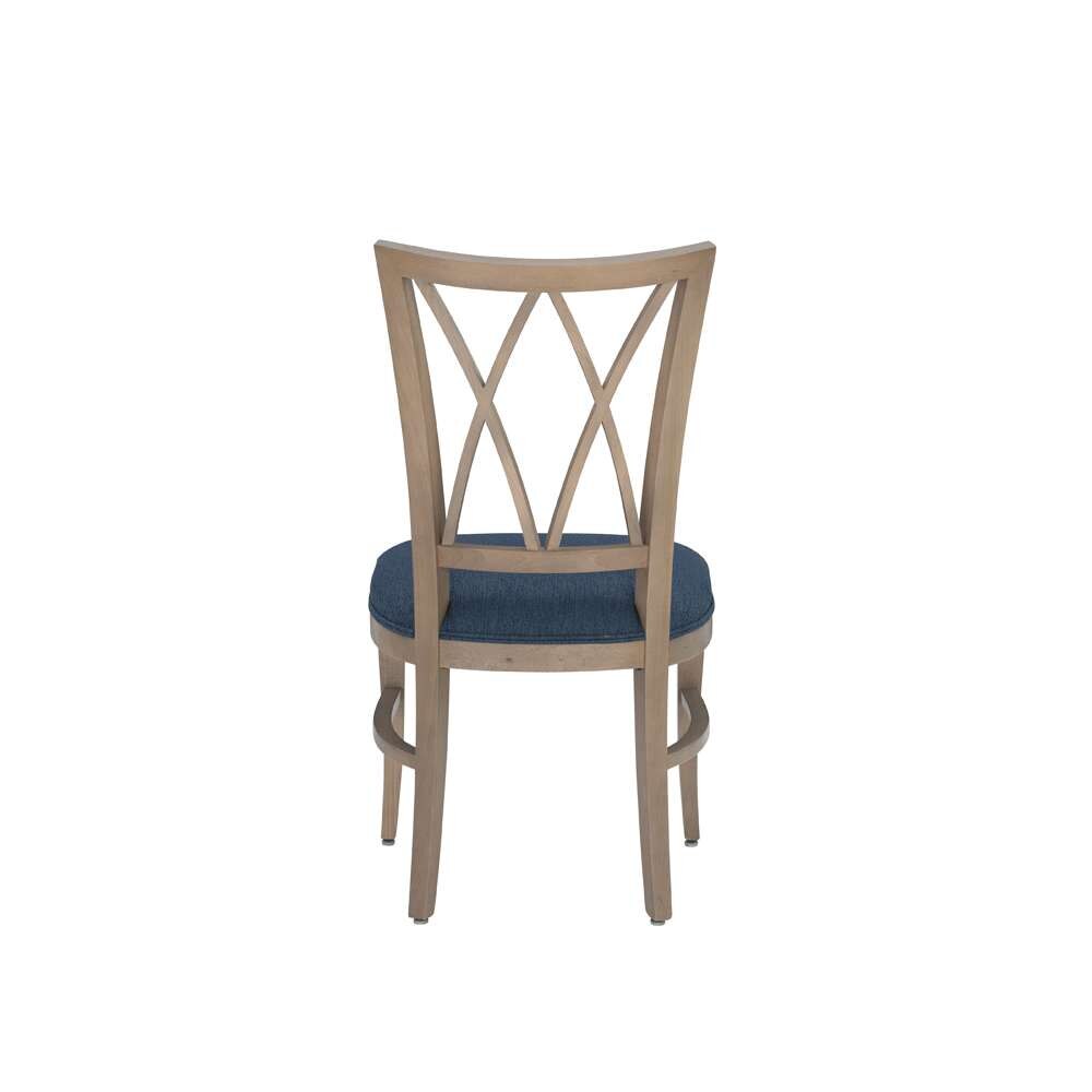 Linon Home Decor - Andes Chair Nat Blue (Set of 2) - CH284NATBLU02ASU veiw 5