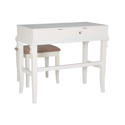 Linon Home Decor - Angela White Vanity Set - 98373WHT-01-KD-U veiw 4