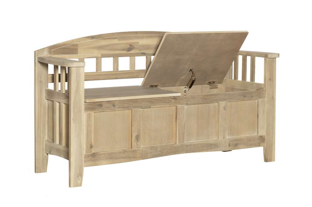 Linon Home Decor - Aria Storage Bench - BH137ACA01U veiw 6