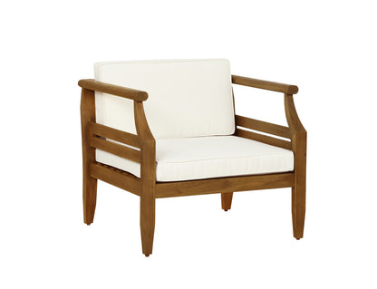 Linon Home Decor - Arlen Outdoor Brown 4PC Set Chair Loveseat Table - ODNH15BRN04ABU view 5
