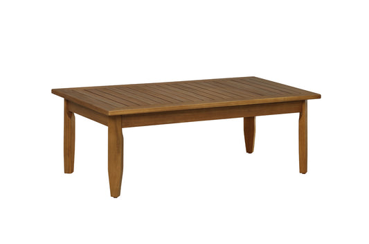 Linon Home Decor - Arlen Outdoor Loveseat and Coffee Table Navy Blue - ODNH15BLU01AU view 2