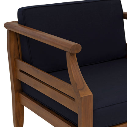Linon Home Decor - Arlen Outdoor Navy Club Chair Set of 2 - ODNH15BLU2PCSET view 5