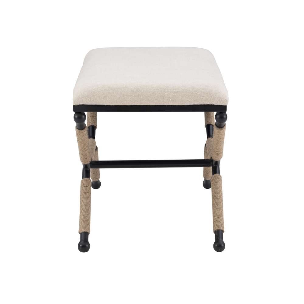 Linon Home Decor - Ashburn Campaign Bench Linen - BH202LINBEN01ASU veiw 3