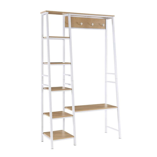Linon Home Decor - Austin Hall Tree White - BH201WHT01U veiw 1