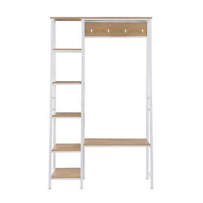 Linon Home Decor - Austin Hall Tree White - BH201WHT01U veiw 2