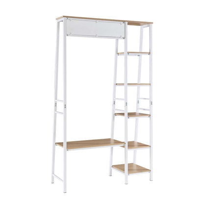 Linon Home Decor - Austin Hall Tree White - BH201WHT01U veiw 4