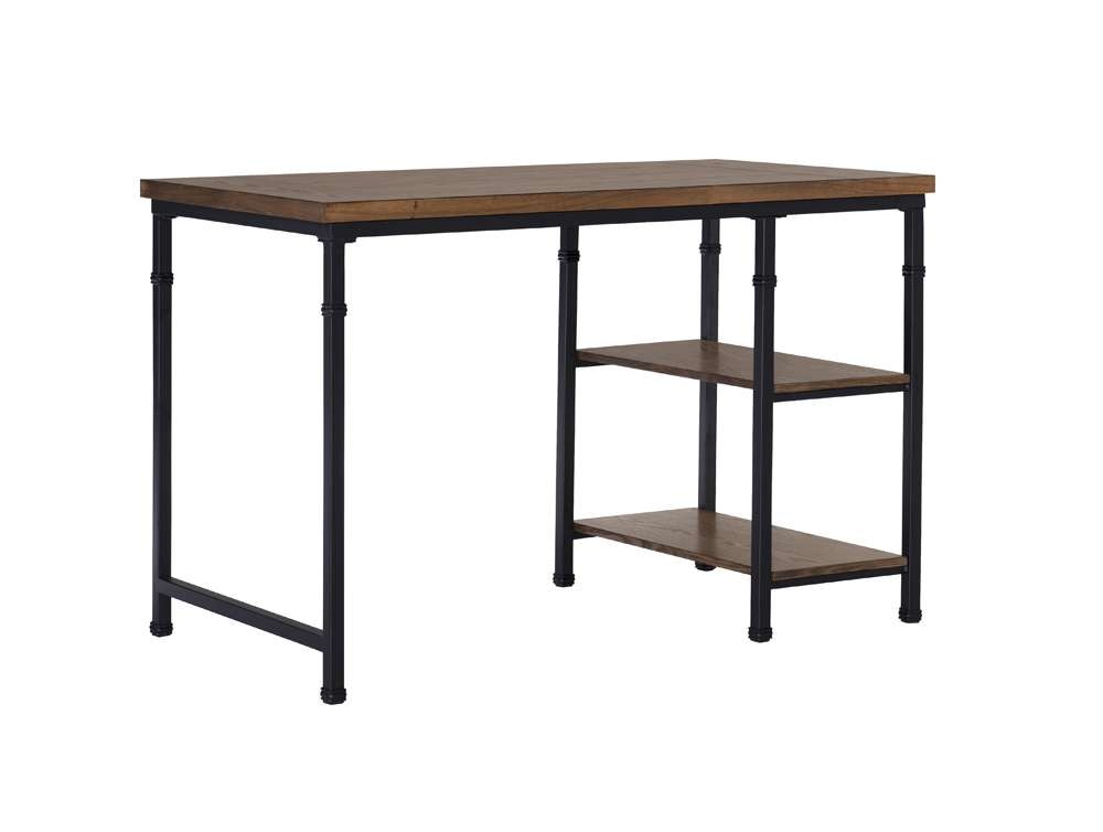Linon Home Decor - Austin Two Shelf Desk - 862252ASH01U veiw 1