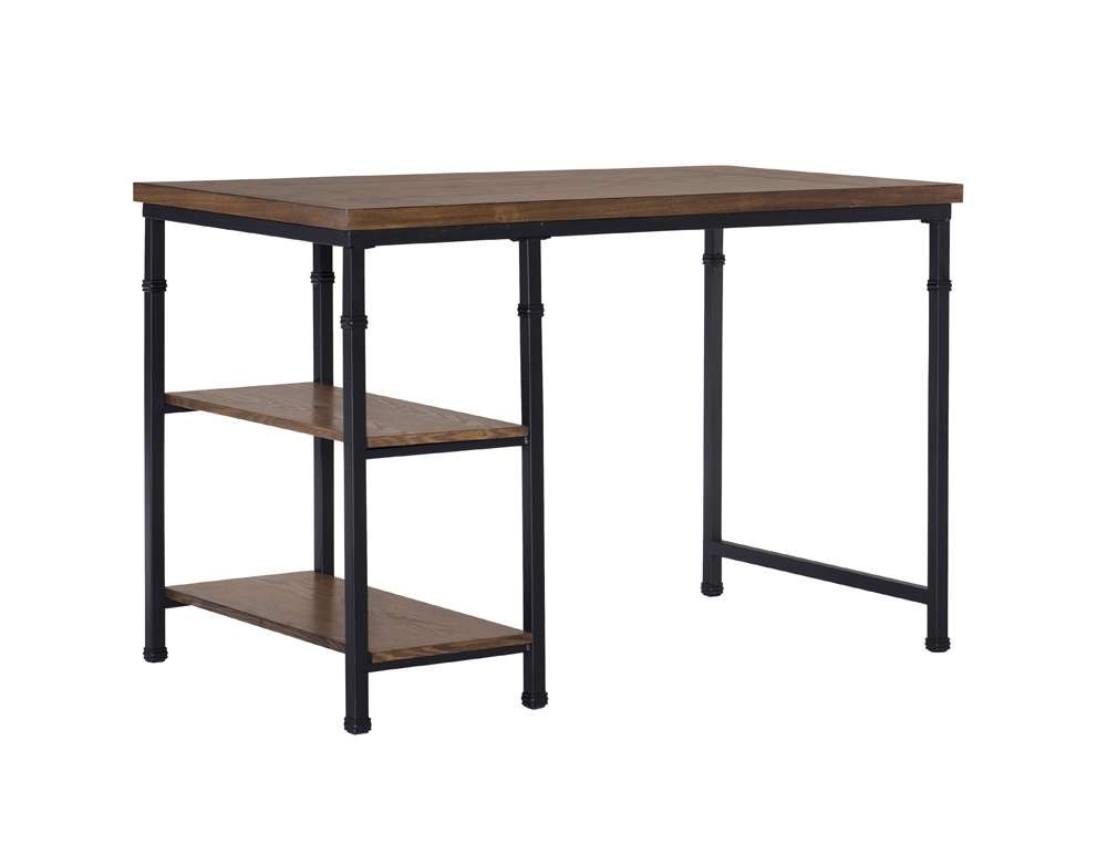 Linon Home Decor - Austin Two Shelf Desk - 862252ASH01U veiw 4