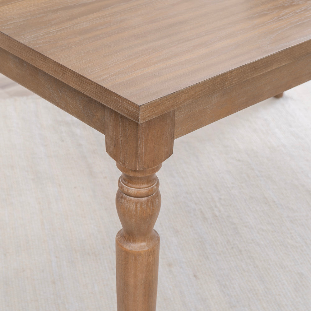 Linon Home Decor - Avalon Light Natural Brown Rectangle Table - W03486L view 3