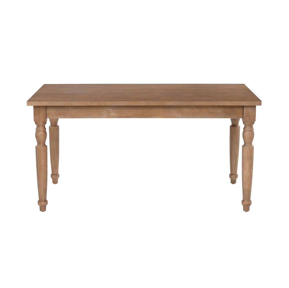 Linon Home Decor - Avalon Light Natural Brown Rectangle Table - W03486L view 4