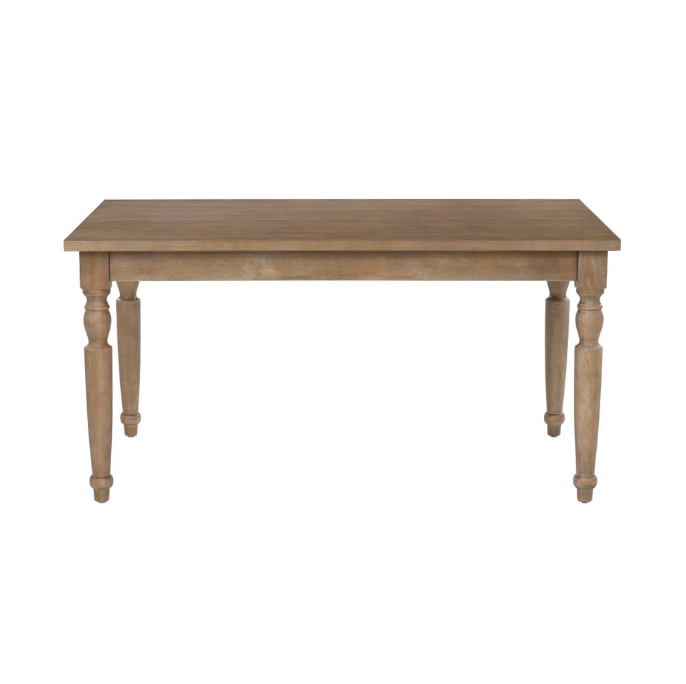 Linon Home Decor - Avalon Light Natural Brown Rectangle Table - W03486L view 4