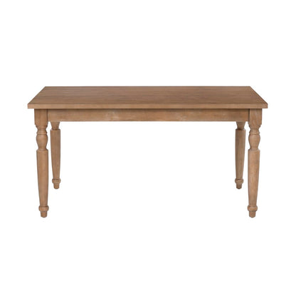 Linon Home Decor - Avalon Light Natural Brown Rectangle Table - W03486L view 4