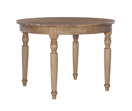 Linon Home Decor - Avalon Light Natural Brown Round Table - W03487L veiw 1