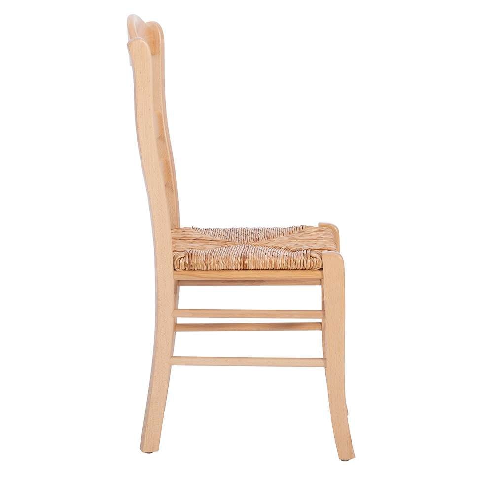 Linon Home Decor - Aylin Dining Chair with Rush Seat (Set of 2) - CH316NAT02ASU veiw 3