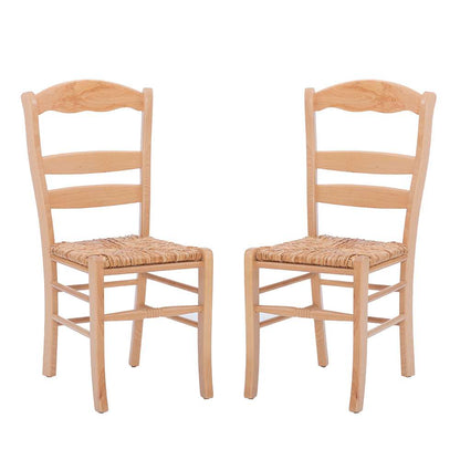 Linon Home Decor - Aylin Dining Chair with Rush Seat (Set of 2) - CH316NAT02ASU veiw 8