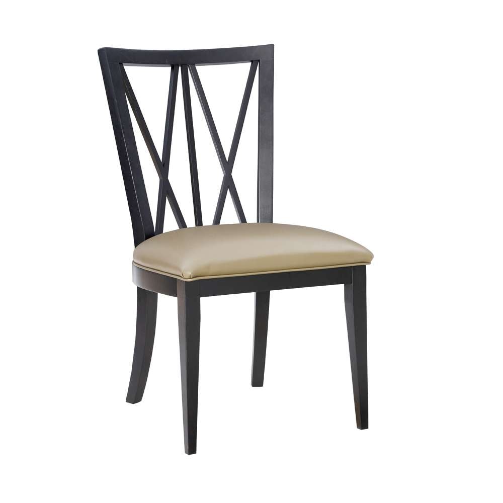 Linon Home Decor - Bailey Chair Black (Set of 2) - CH283BLK02ASU veiw 1