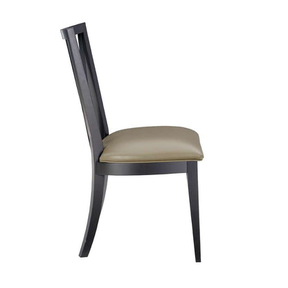 Linon Home Decor - Bailey Chair Black (Set of 2) - CH283BLK02ASU veiw 3