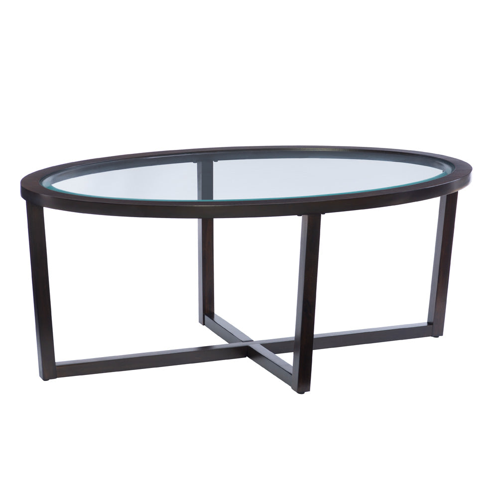 Linon Home Decor - Barnett 3pc Coffee and End Table Set, Umber - D1002LA23UMPC3 view 2