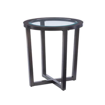 Linon Home Decor - Barnett 3pc Coffee and End Table Set, Umber - D1002LA23UMPC3 view 3