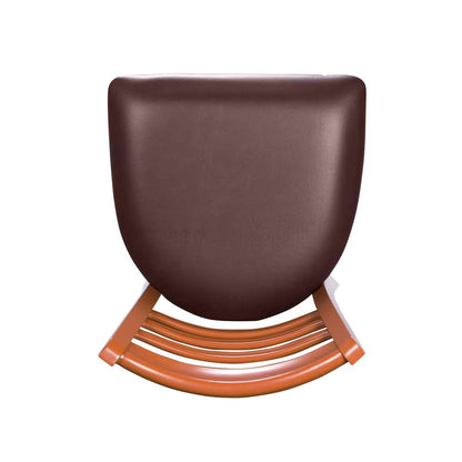 Linon Home Decor - Baxter Metal Side Chair Honey Burgundy (Set of 2) - CH153BRG02 veiw 6
