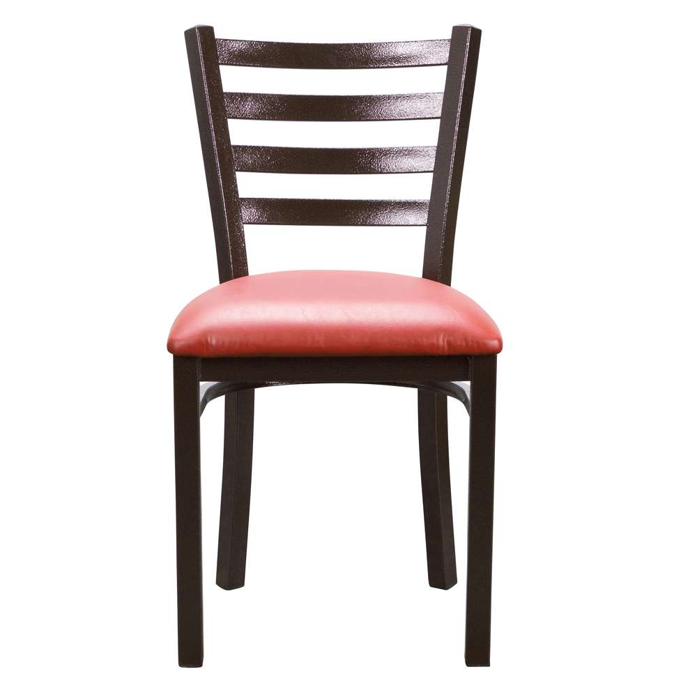 Linon Home Decor - Baxter Metal Side Chair Red (Set of 2) - CH153RED02 veiw 1