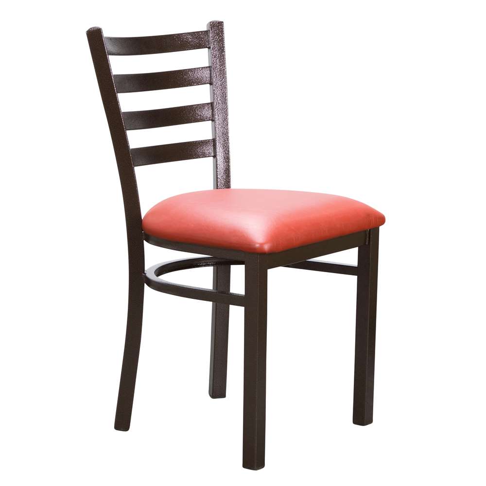 Linon Home Decor - Baxter Metal Side Chair Red (Set of 2) - CH153RED02 veiw 2