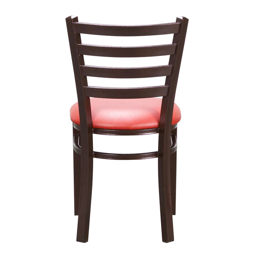 Linon Home Decor - Baxter Metal Side Chair Red (Set of 2) - CH153RED02 veiw 5