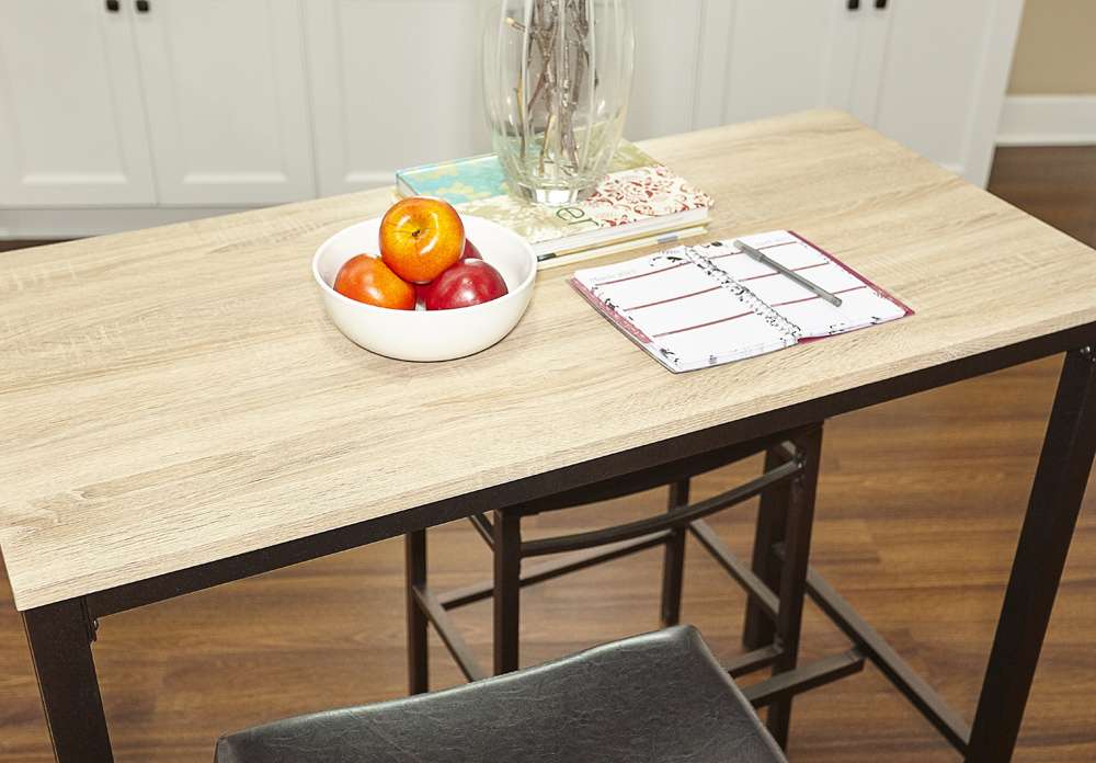 Linon Home Decor - Betty Three Piece Pub Set - 030411MTL01U veiw 4