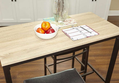 Linon Home Decor - Betty Three Piece Pub Set - 030411MTL01U veiw 4