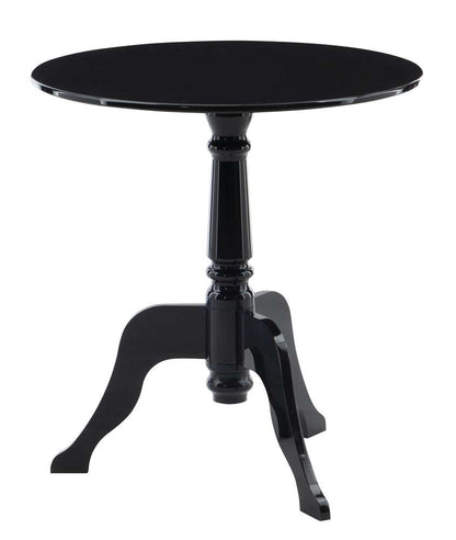 Linon Home Decor - Black Acrylic End Table - 65037BLACR01U veiw 1