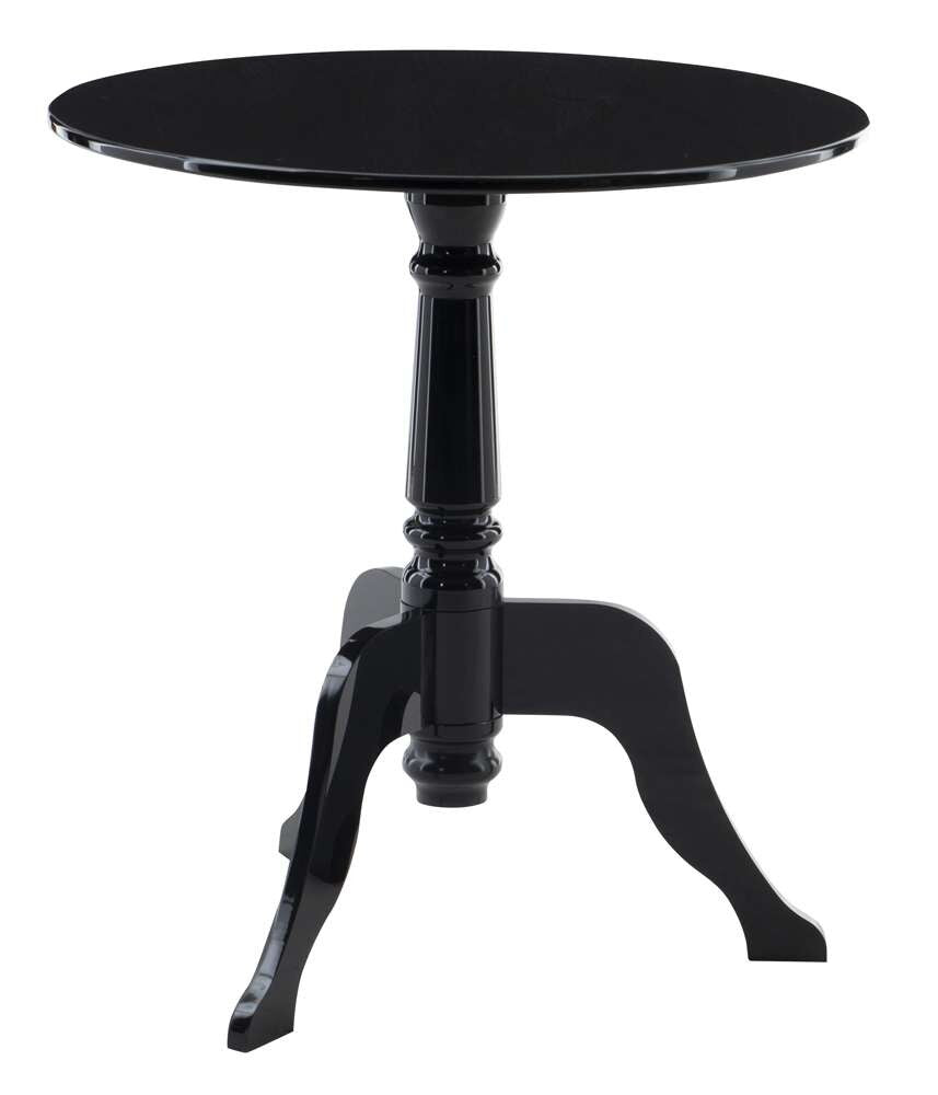 Linon Home Decor - Black Acrylic End Table - 65037BLACR01U veiw 5