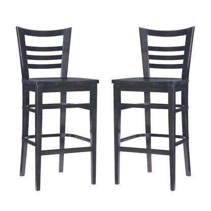 Linon Home Decor - Blairmont Barstool Brown (Set of 2) - BS283BRN02ASU veiw 2