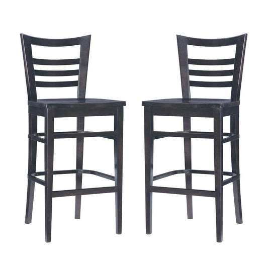 Linon Home Decor - Blairmont Barstool Brown (Set of 2) - BS283BRN02ASU veiw 2