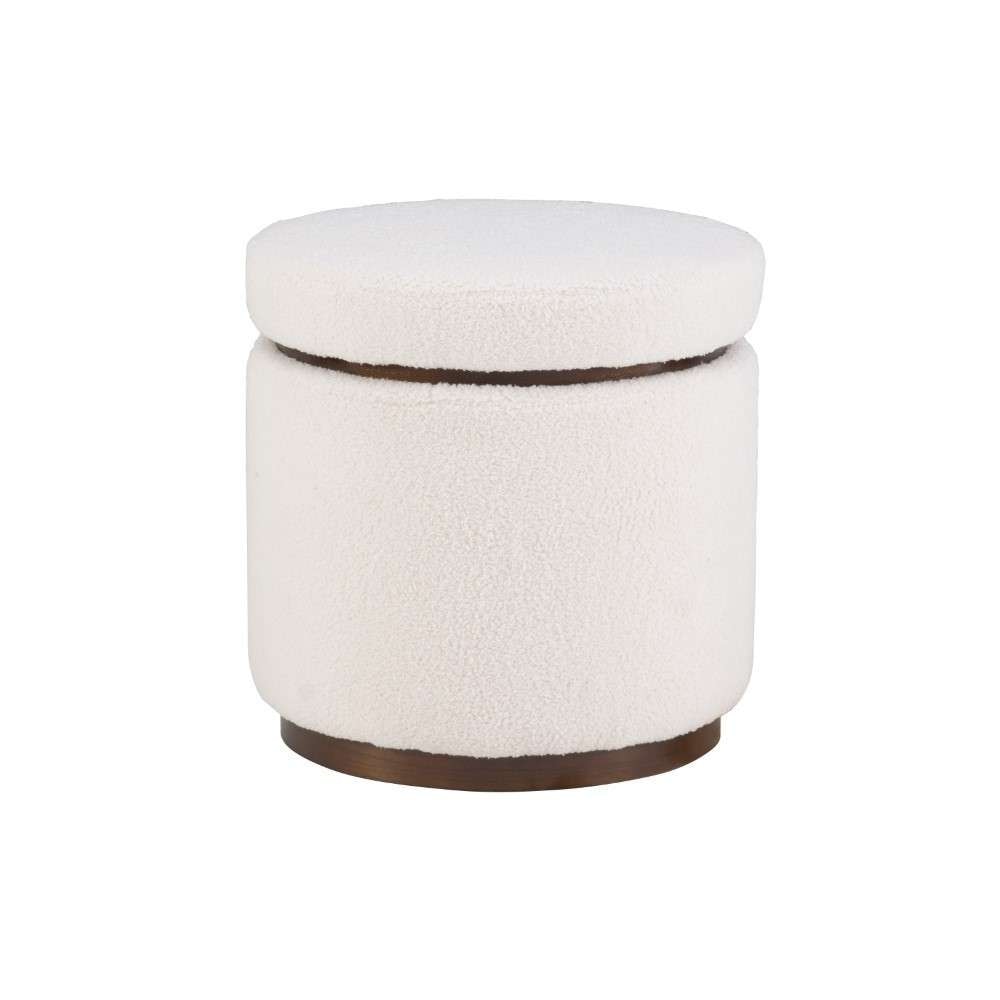 Linon Home Decor - Blanche Storage Ottoman Natural Walnut - ST011NATDKWD01ASU veiw 1