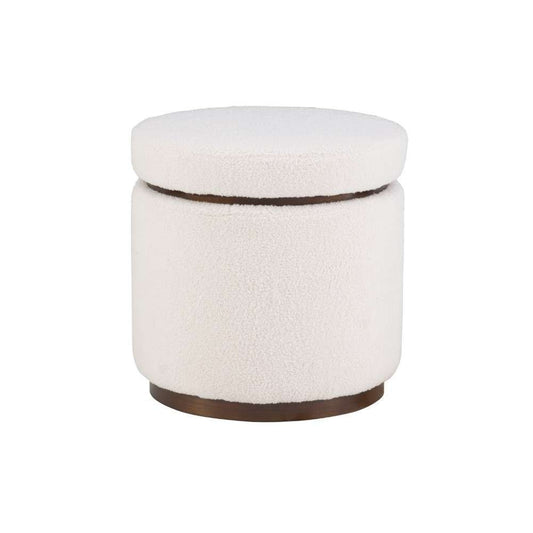 Linon Home Decor - Blanche Storage Ottoman Natural Walnut - ST011NATDKWD01ASU veiw 1