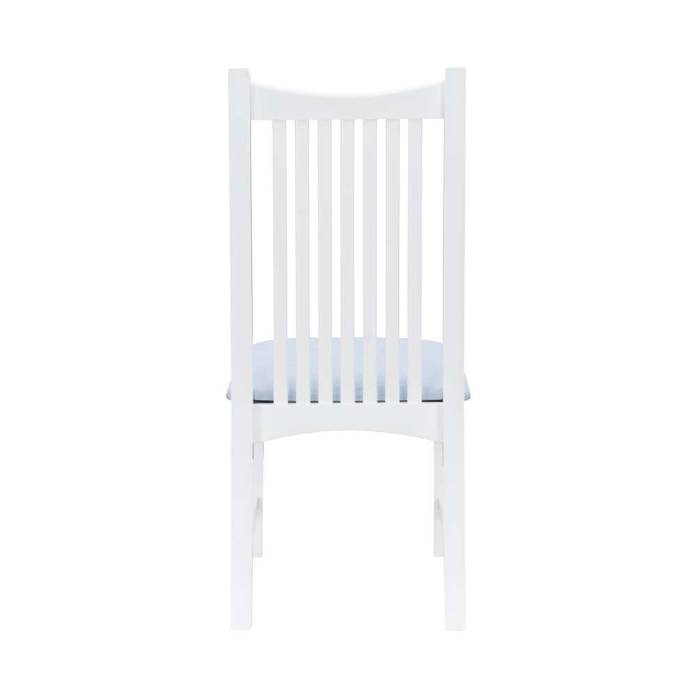 Linon Home Decor - Bonnie Upholstered Side Chair White (Set of 2) - CH260WHT02ASU veiw 6