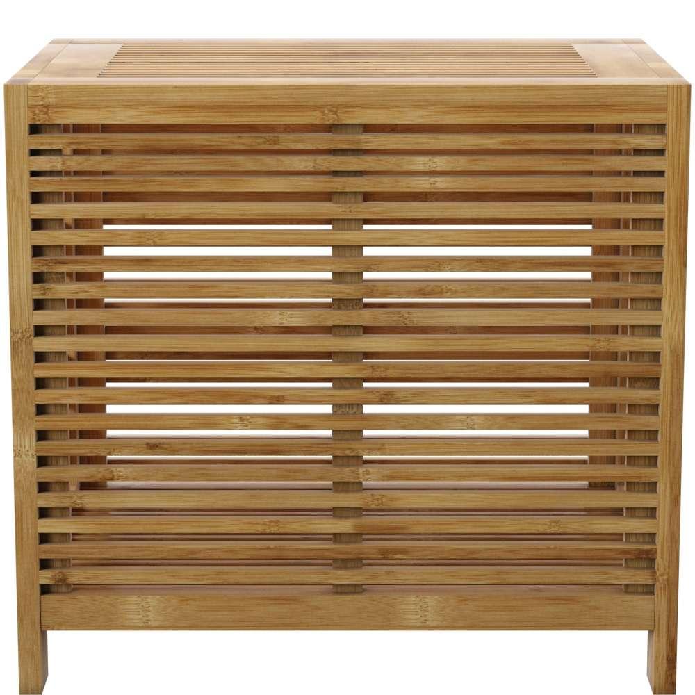 Linon Home Decor - Bracken Bamboo Hamper - 980214NAT01U veiw 1
