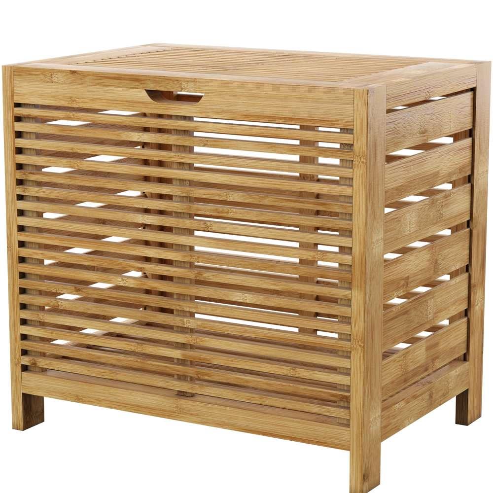 Linon Home Decor - Bracken Bamboo Hamper - 980214NAT01U veiw 3